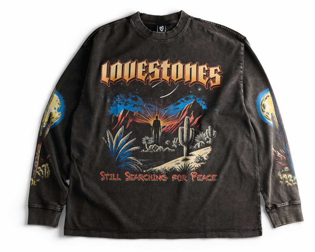 Road to Paradise Long Sleeve T-Shirt - Black