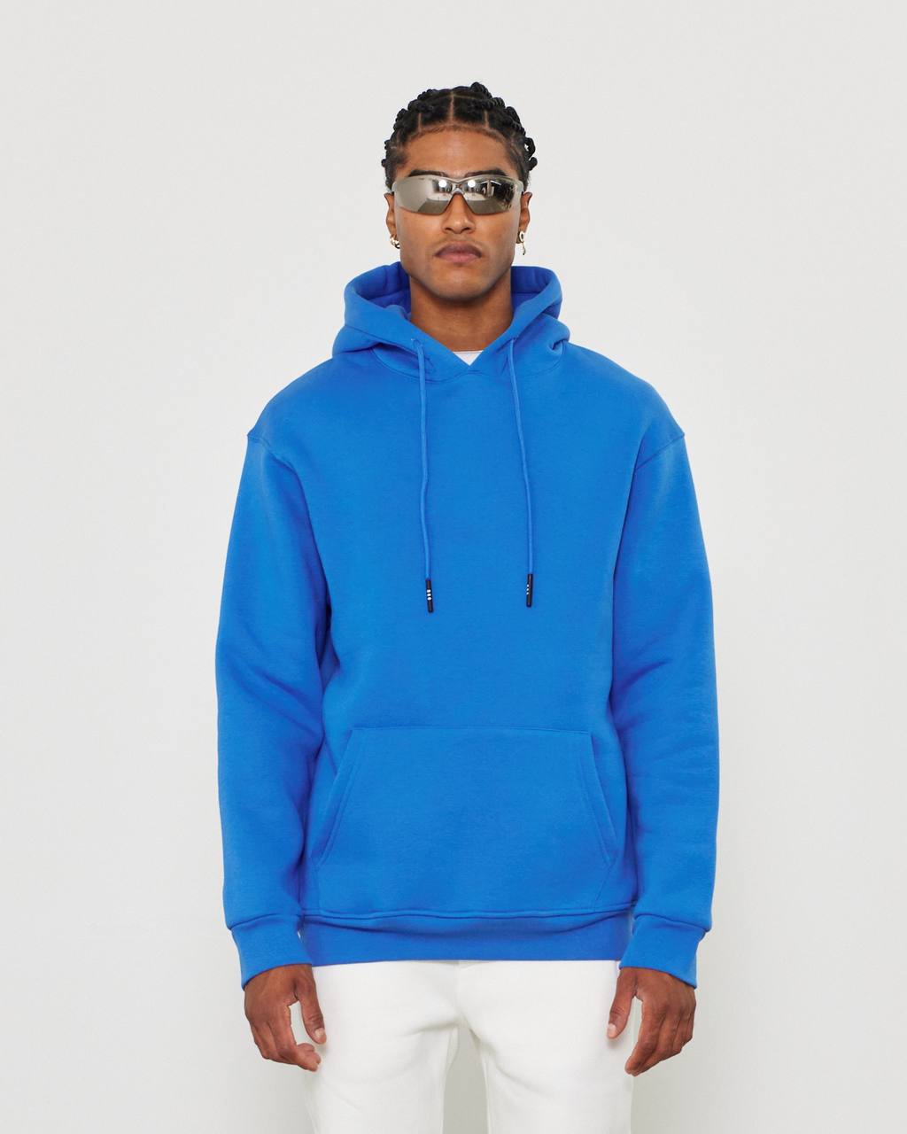 Oversized 3-Thread Hoodie Sweatpants Set