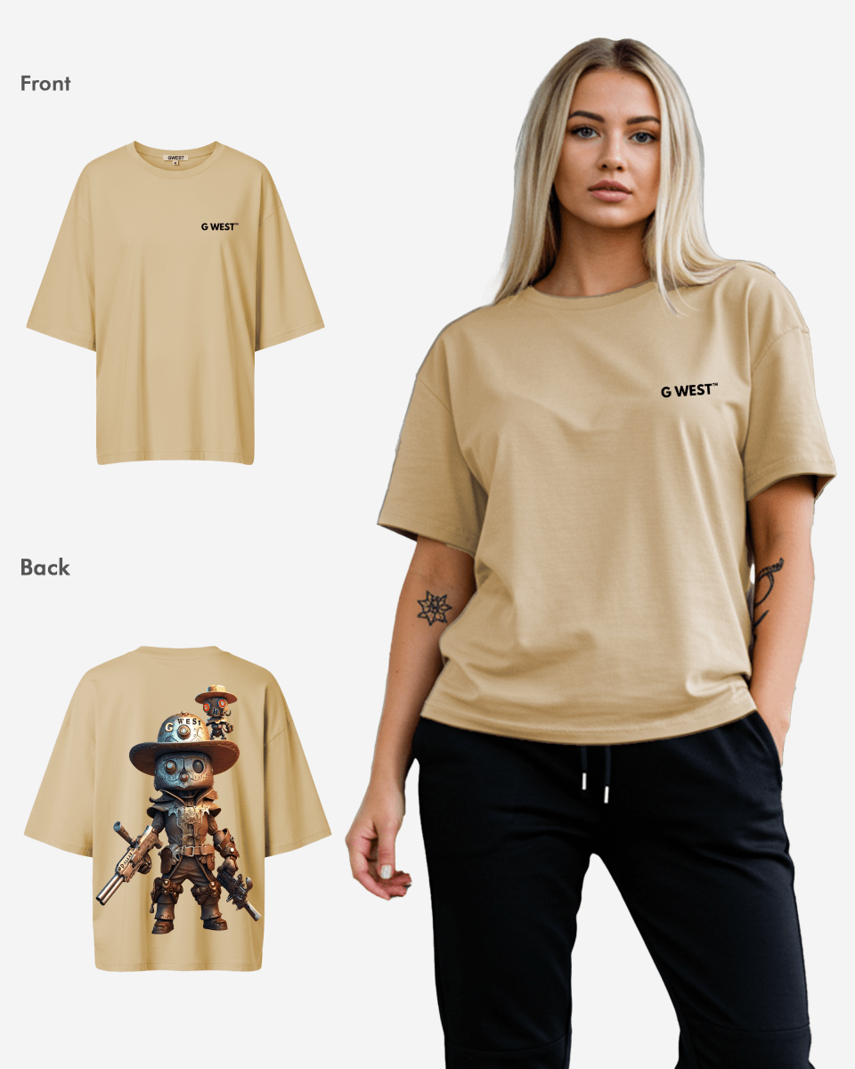 G West Womens OVERSIZED DALLAS COWBOY T-SHIRT